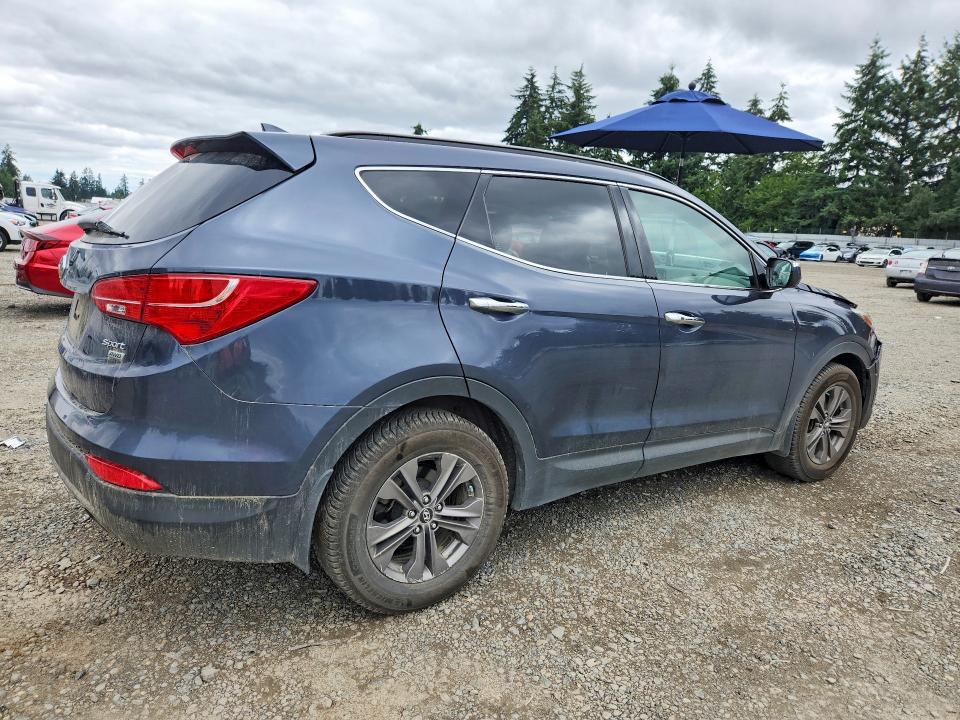 2013 Hyundai Santa fe VIN 5XYZUDLB0DG023441 COPART salvage auction — FRONT END, WA - BILL OF SALE, sold $1,450 on 2026-07-31 (photo 3)