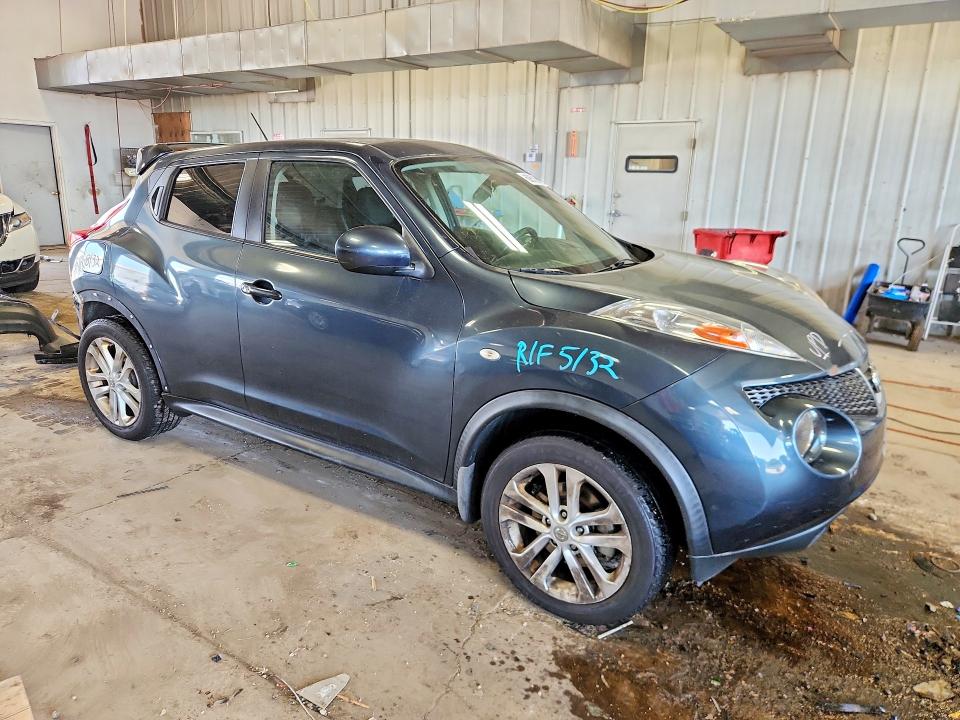 2013 Nissan Juke VIN JN8AF5MV0DT208572 COPART salvage auction — REAR END, Salvage Title, sold $250 on 2026-07-27 (photo 4)