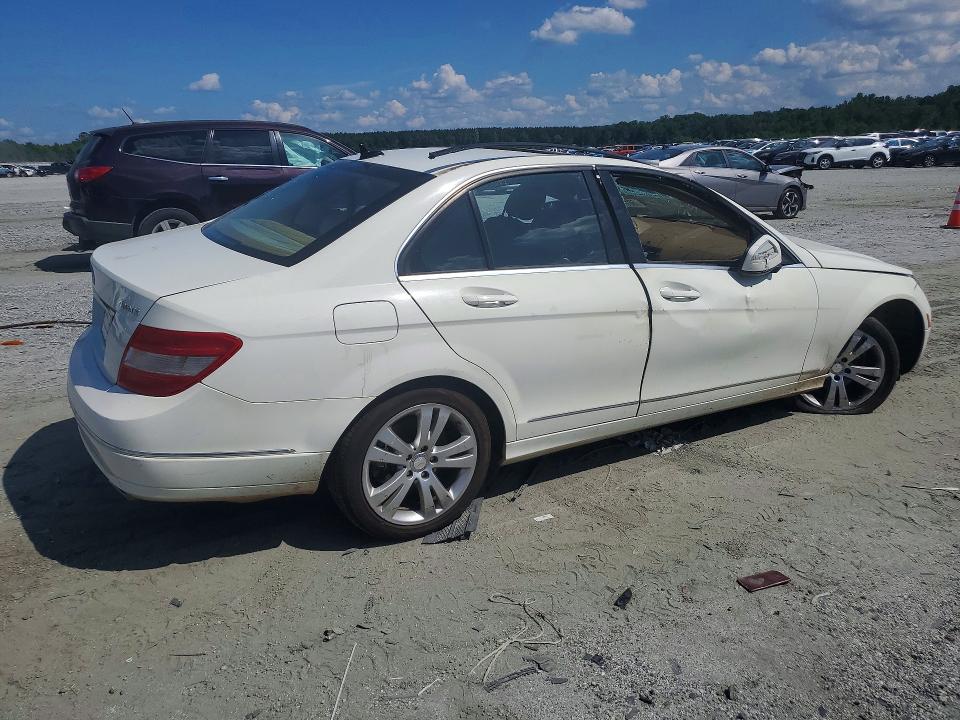 2008 Mercedes-benz C-klasse VIN WDDGF81X58F059552 COPART salvage auction — ALL OVER, Sc - Cert Of Title-Salvage, sold $400 on 2026-08-05 (photo 3)