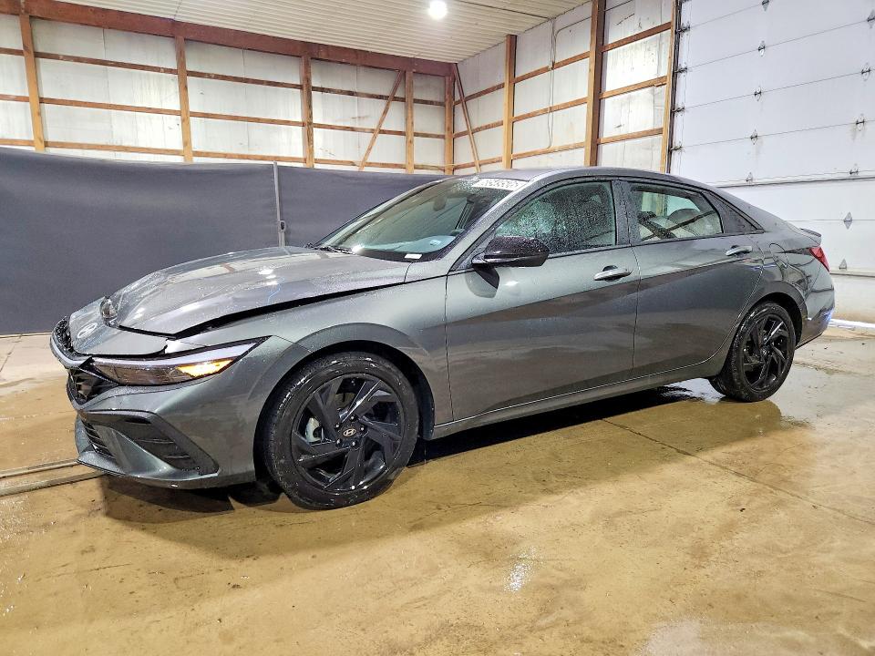 2026 Hyundai Elantra VIN KMHLM4DG3TU122747 COPART salvage auction — FRONT END, OH - CERTIFICATE OF TITLE (P), sold $7,000 on 2026-07-13 (photo 1)