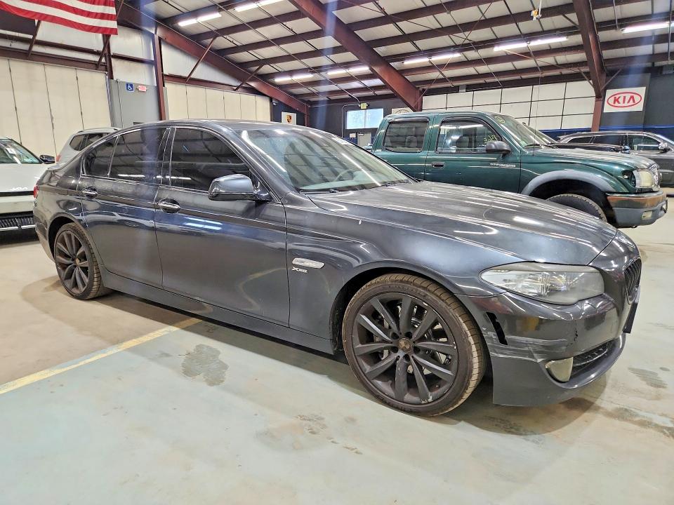 2011 BMW 5 series VIN WBAFU7C54BC439828 COPART salvage auction — FRONT END, CT - CERT OF TITLE-SALVAGE, sold $450 on 2026-07-23 (photo 4)