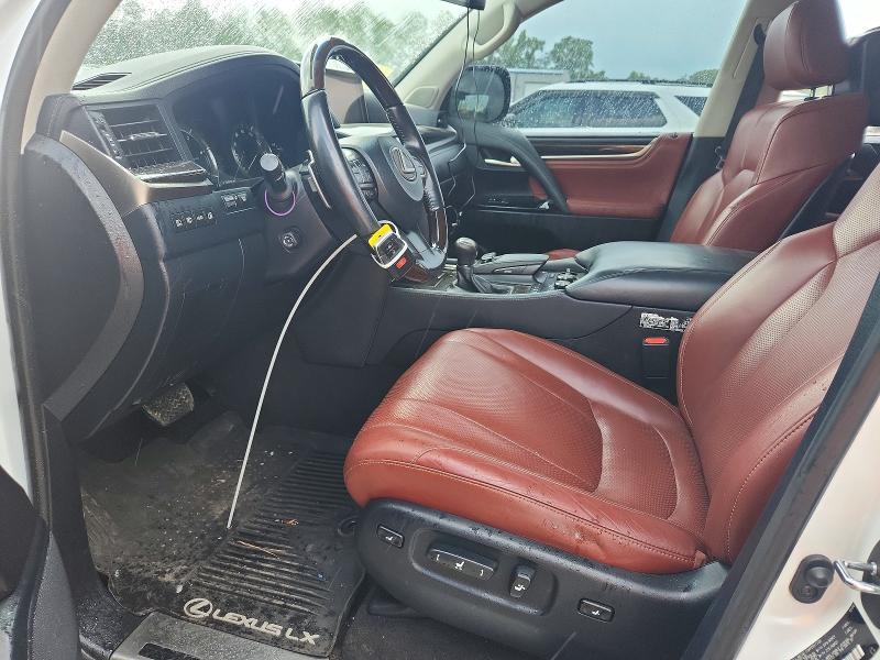 2021 Lexus Lx VIN JTJDY7AX4M4341623 COPART salvage auction — VANDALISM, NY - MV-907A SALVAGE CERTIFICATE, sold $54,000 on 2026-07-22 (photo 7)