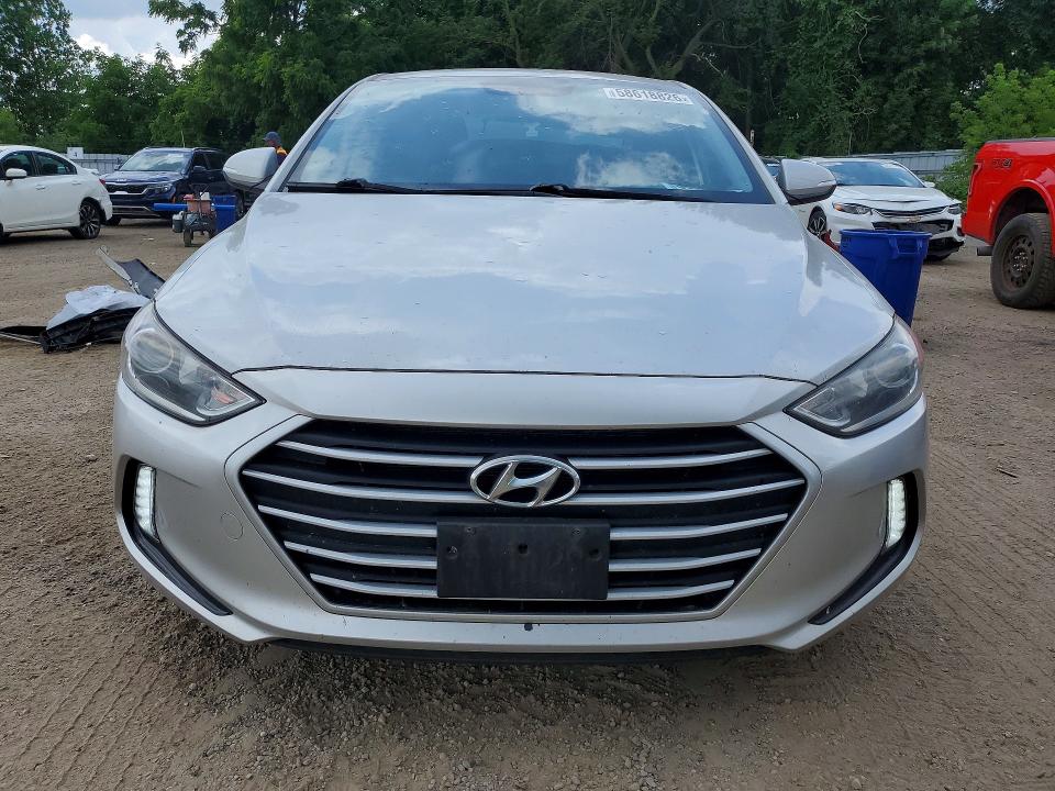 2018 Hyundai Elantra VIN KMHD84LF4JU697342 COPART salvage auction — REAR END, ON - PERMIT SALVAGE, sold $125 on 2026-07-23 (photo 5)