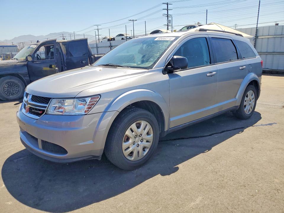 2017 Dodge Journey VIN 3C4PDCAB9HT539218 COPART salvage auction — MINOR DENT/SCRATCHES, Ca - Dis/Dlr/Exp Only Clean Title, sold $1,250 on 2026-08-03 (photo 1)