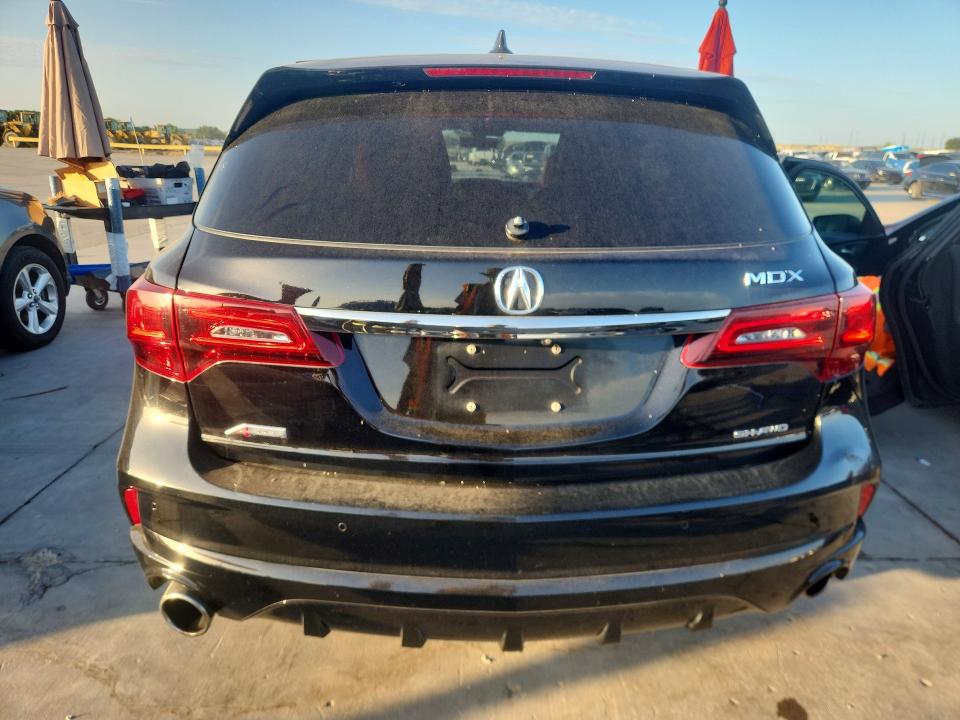 2020 Acura Mdx VIN 5J8YD4H08LL023842 COPART salvage auction — NORMAL WEAR, Tx - Certificate Of Title (P), sold $9,400 on 2026-07-29 (photo 6)