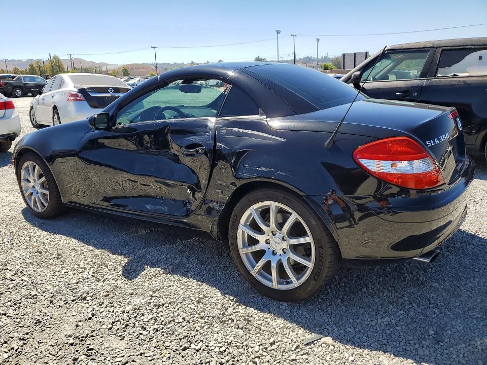2005 Mercedes-benz Slk-klasse VIN WDBWK56F05F049554 COPART salvage auction — SIDE, CA - SALVAGE CERTIFICATE, sold $1,000 on 2026-08-19 (photo 2)