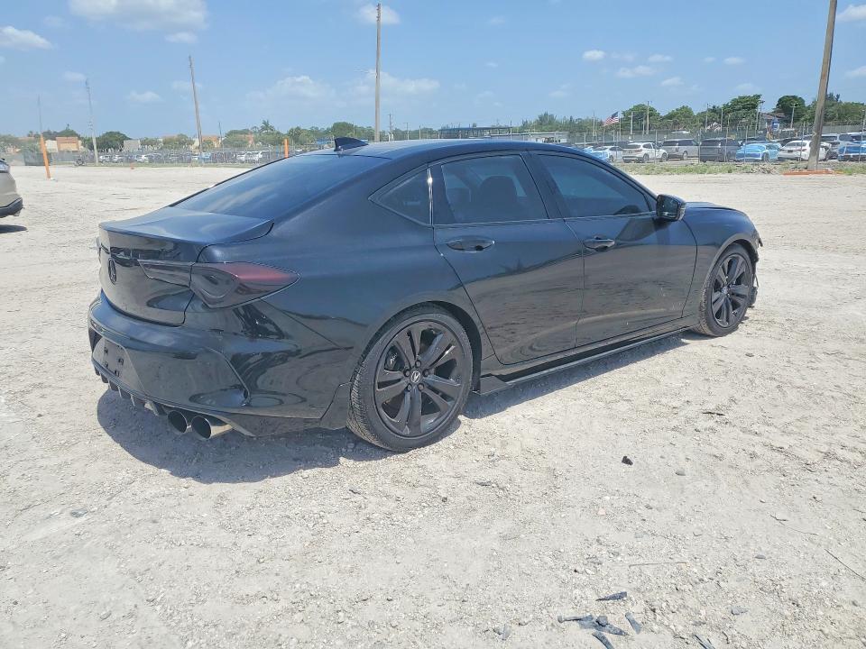 2021 Acura Tlx VIN 19UUB5F48MA007458 COPART salvage auction — FRONT END, Salvage Title, sold $9,500 on 2026-07-23 (photo 3)