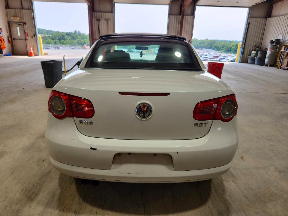 2009 Volkswagen Eos VIN WVWBA71F79V018707 COPART salvage auction — SIDE, Md - Certificate Of Title, sold $375 on 2026-07-31 (photo 6)