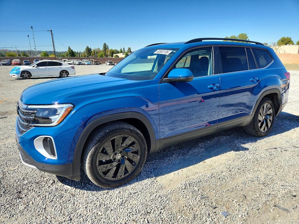 2025 Volkswagen Atlas VIN 1V2KR2CA3SC560741 — COPART salvage auction photo
