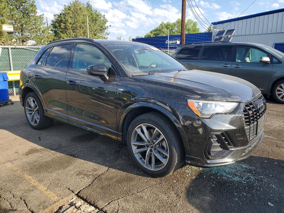 2021 Audi Q3 VIN WA1DECF36M1132745 COPART salvage auction — REAR END, Co - Public - Salvage Title, sold $1,200 on 2026-07-21 (photo 4)