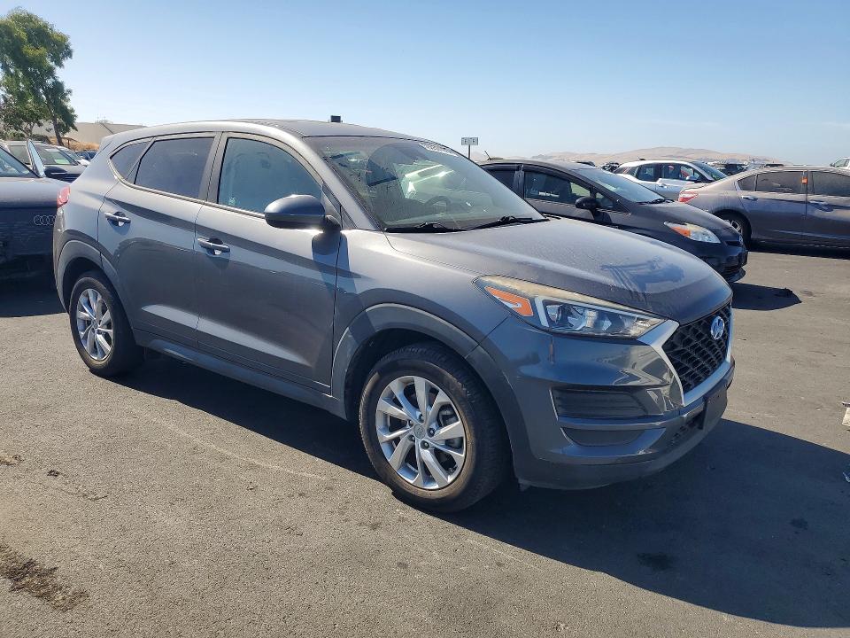 2019 Hyundai Tucson VIN KM8J2CA48KU955508 COPART salvage auction — VANDALISM, CA - SALVAGE CERTIFICATE, sold $550 on 2026-07-13 (photo 4)