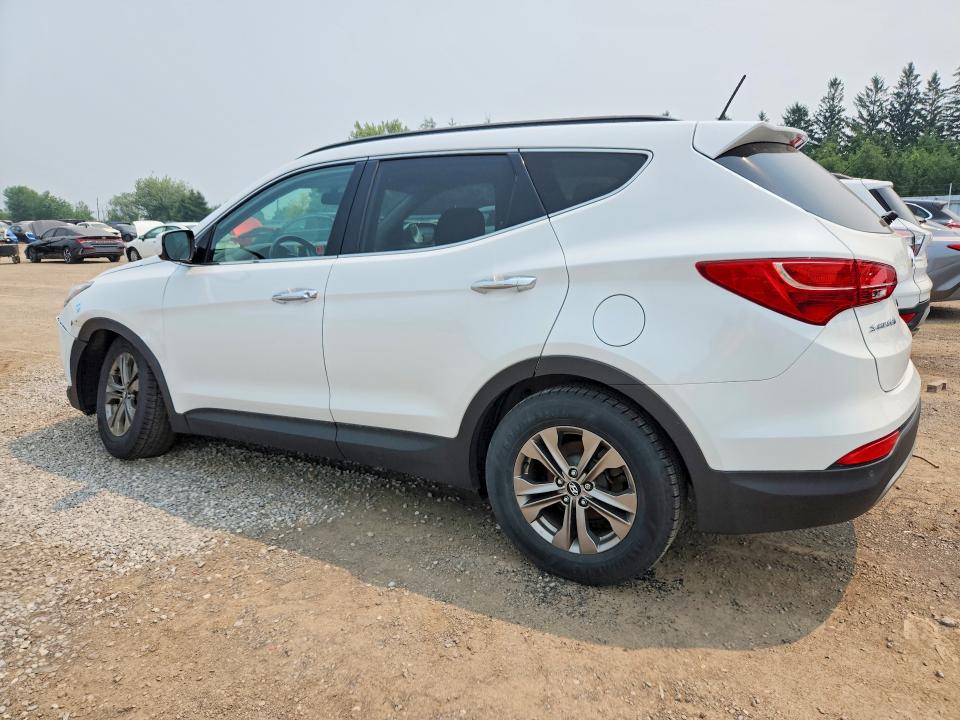 2014 Hyundai Santa fe VIN 5XYZUDLBXEG181626 COPART salvage auction — FRONT END, On - Permit No Brand - Unfit, sold $1,250 on 2026-07-28 (photo 2)