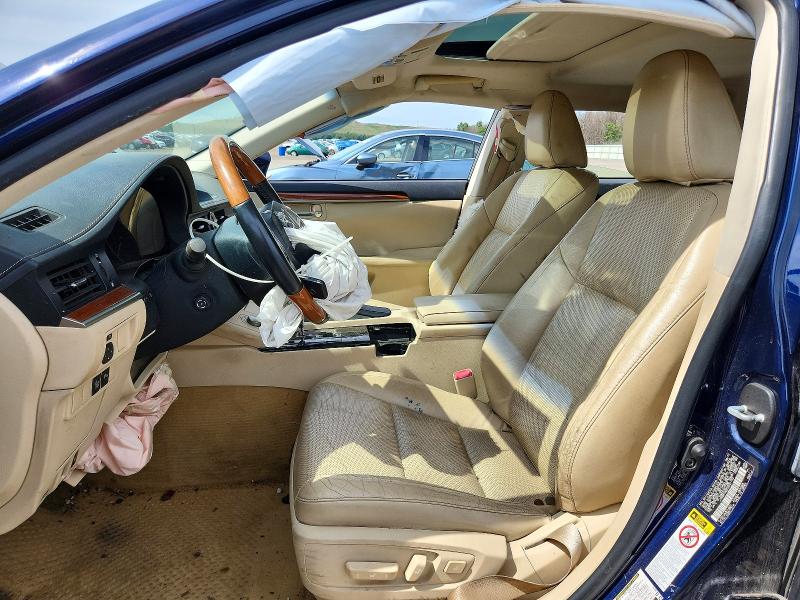 2013 Lexus ES VIN JTHBW1GG2D2031193 COPART salvage auction — FRONT END, Ny - Mv-907A Salvage Certificate, sold $725 on 2026-07-22 (photo 7)