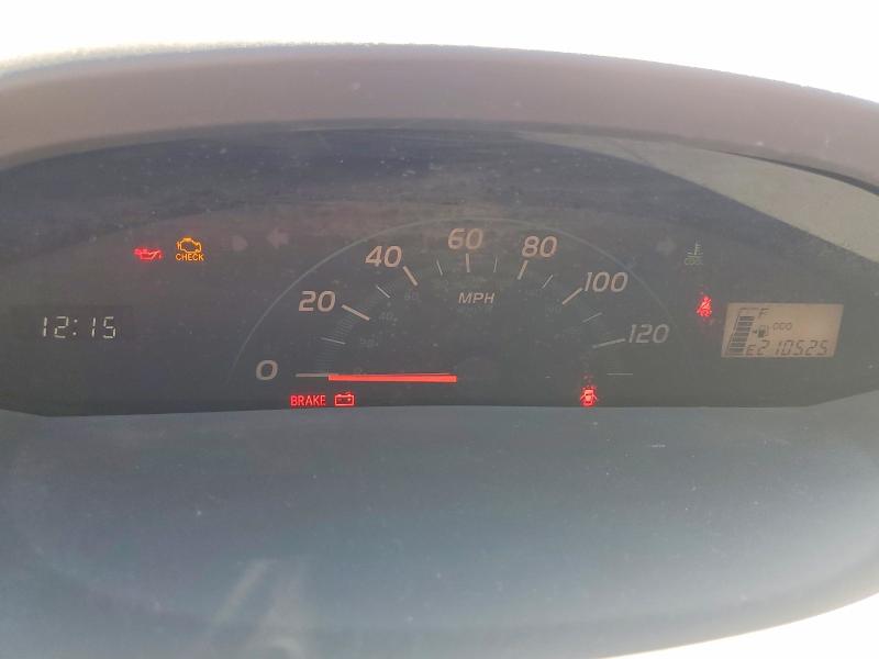 2007 Toyota Yaris VIN JTDJT923475055636 COPART salvage auction — MECHANICAL, CA - DIS/DLR/EXP APP FOR DUP CLEAN, sold $500 on 2026-07-30 (photo 9)