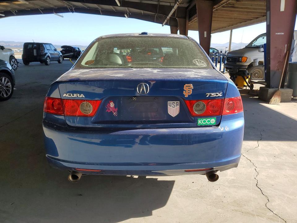 2006 Acura Tsx VIN JH4CL968X6C007288 COPART salvage auction — MECHANICAL, CA - DIS/DLR/EXP ONLY CLEAN TITLE, sold $10 on 2026-07-27 (photo 6)