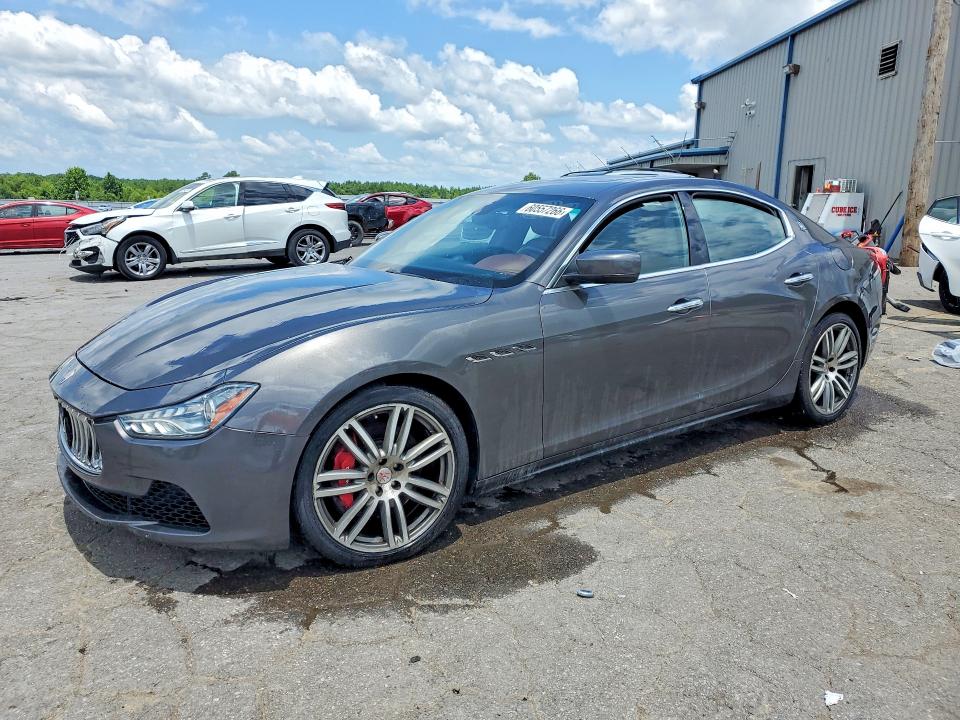 2016 Maserati Ghibli VIN ZAM57RTA1G1175027 COPART salvage auction — MECHANICAL, Tn - Certificate Of Title, sold $3,500 on 2026-07-28 (photo 1)