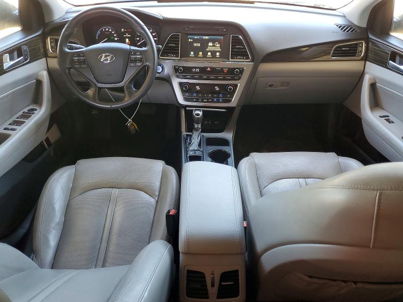 2017 Hyundai Sonata VIN KMHE34L3XHA064476 COPART salvage auction — FRONT END, Ca - Dis/Dlr/Exp Only Clean Title (P), sold $2,975 on 2026-07-24 (photo 8)
