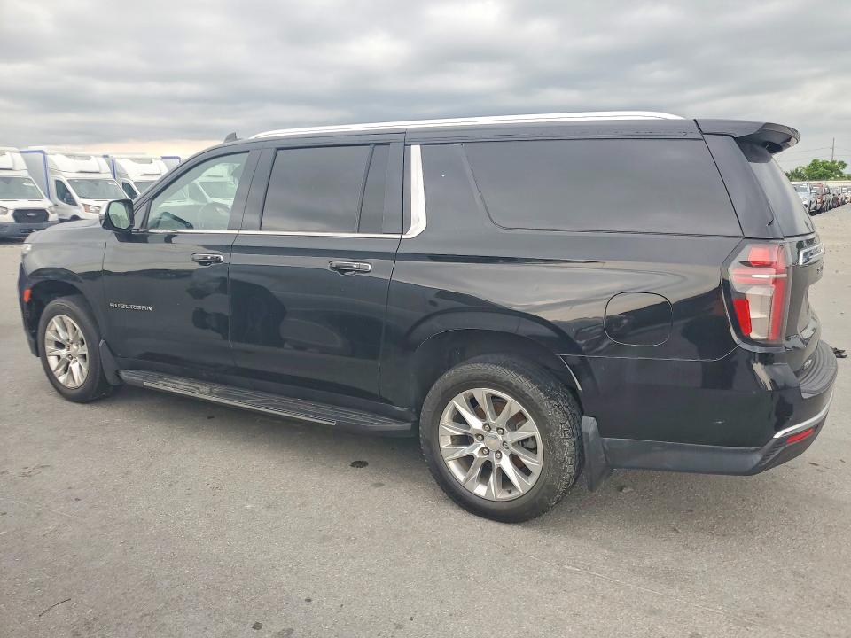 2023 Chevrolet Suburban VIN 1GNSCFKT2PR101256 COPART salvage auction — FRONT END, Fl - Certificate Of Title (P), sold $18,100 on 2026-07-30 (photo 2)