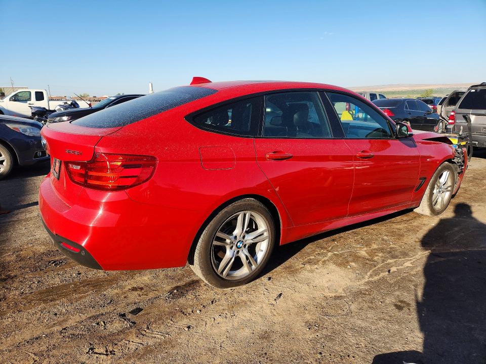 2015 BMW 3 series VIN WBA3X5C57FD560898 COPART salvage auction — ALL OVER, NM - CERT OF TITLE-SALVAGE (P), sold $1,150 on 2026-08-17 (photo 3)