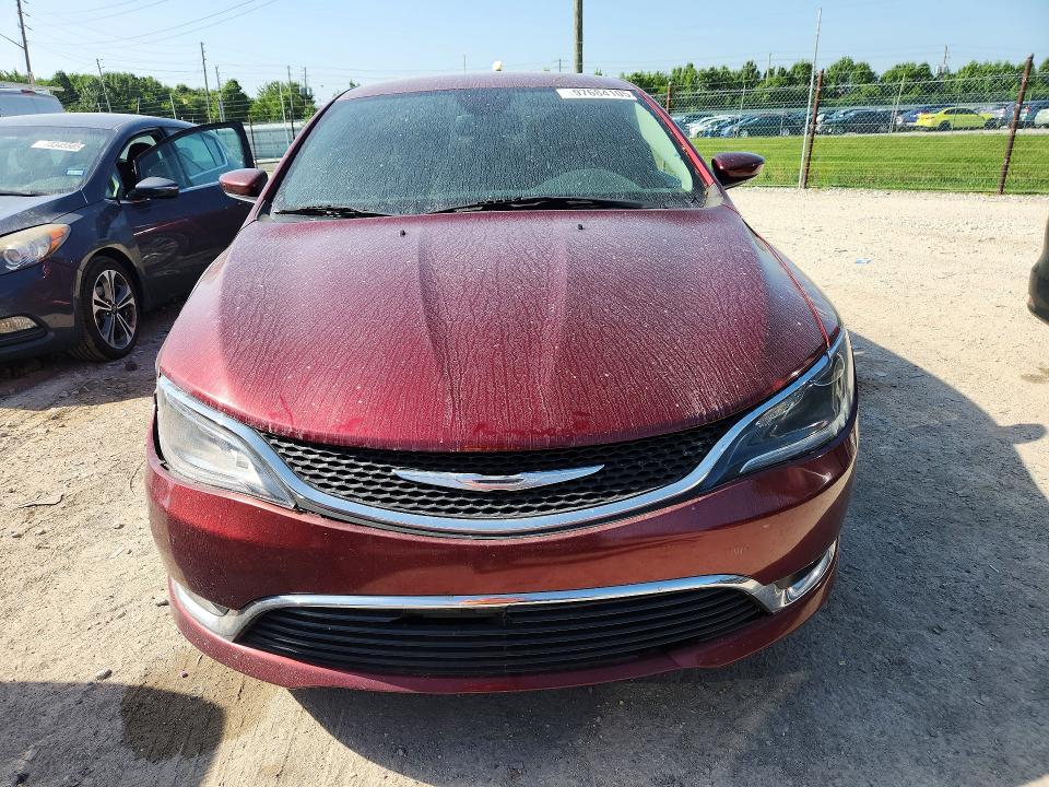 2015 Chrysler 200 VIN 1C3CCCAB3FN651239 COPART salvage auction — SIDE, In - Cert Of Title-Salvage Title, sold $650 on 2026-07-28 (photo 5)