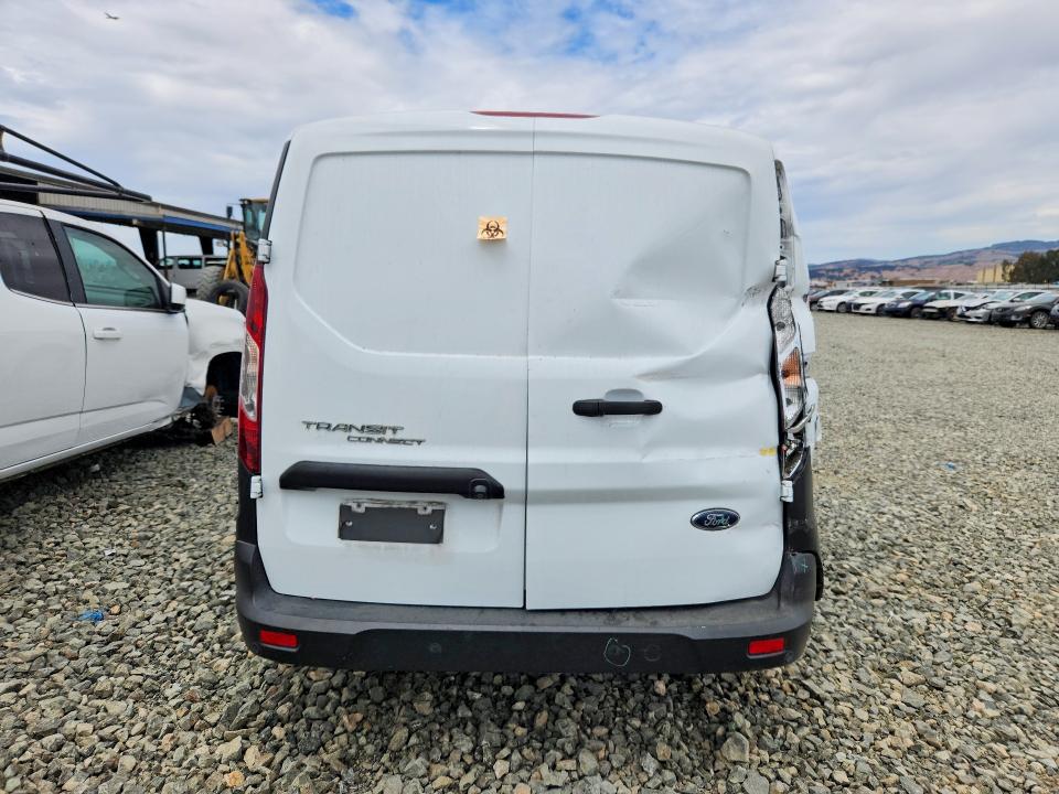 2020 Ford Transit connect VIN NM0LS7E26L1460463 COPART salvage auction — REAR END, Ca - Salvage Certificate, sold $325 on 2026-07-22 (photo 6)