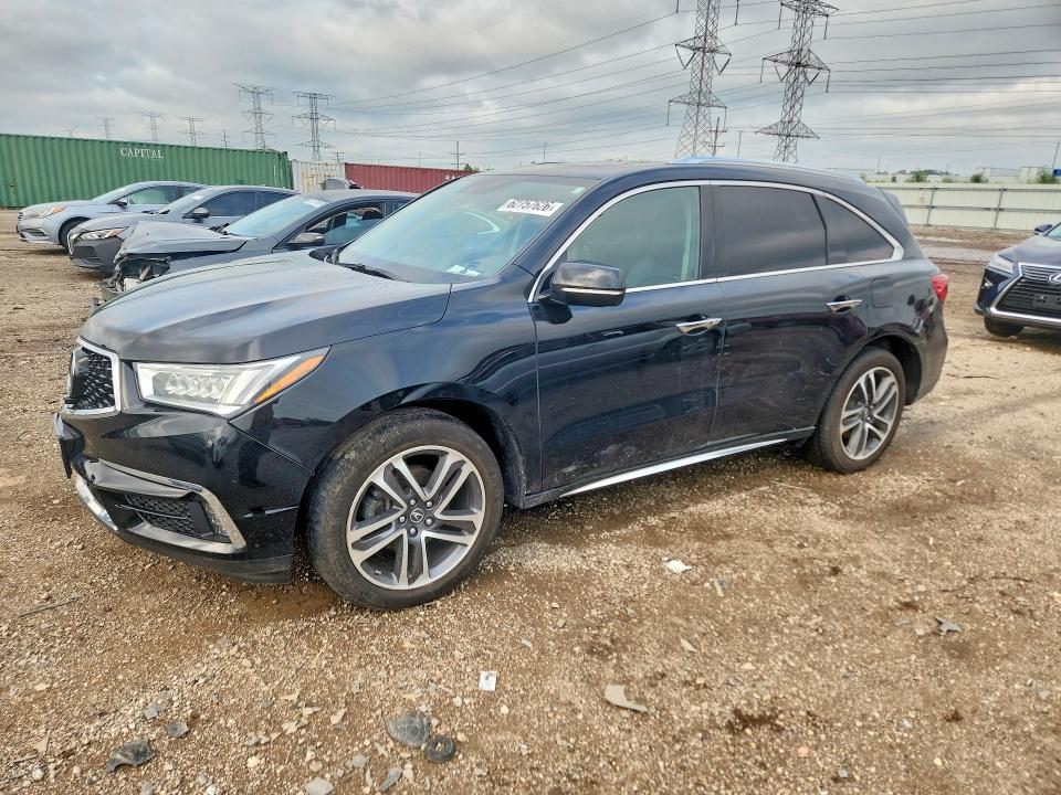 2017 Acura Mdx VIN 5FRYD4H99HB043197 — COPART salvage auction photo