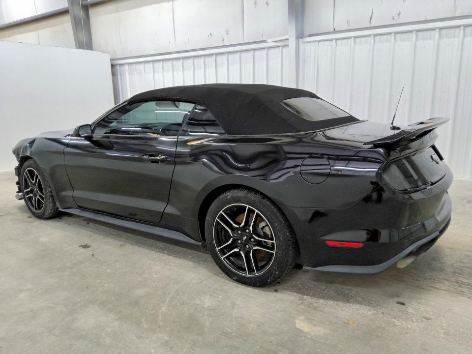 2022 Ford Mustang VIN 1FATP8UH0N5101806 COPART salvage auction — FRONT END, TX - CERTIFICATE OF TITLE, sold $100 on 2026-07-28 (photo 2)