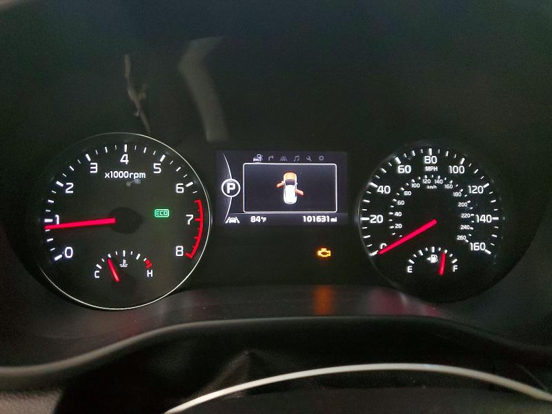 2019 Kia Sportage VIN KNDPRCA67K7524040 COPART salvage auction — MECHANICAL, IL - CERTIFICATE OF TITLE, sold $275 on 2026-07-27 (photo 9)