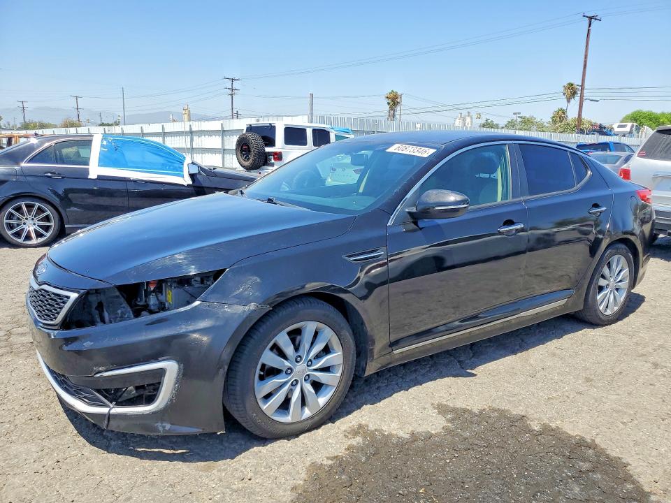 2012 Kia Optima VIN KNAGM4AD5C5018669 COPART salvage auction — FRONT END, CA - DIS/DLR/EXP ONLY CLEAN TITLE, sold $625 on 2026-07-16 (photo 1)