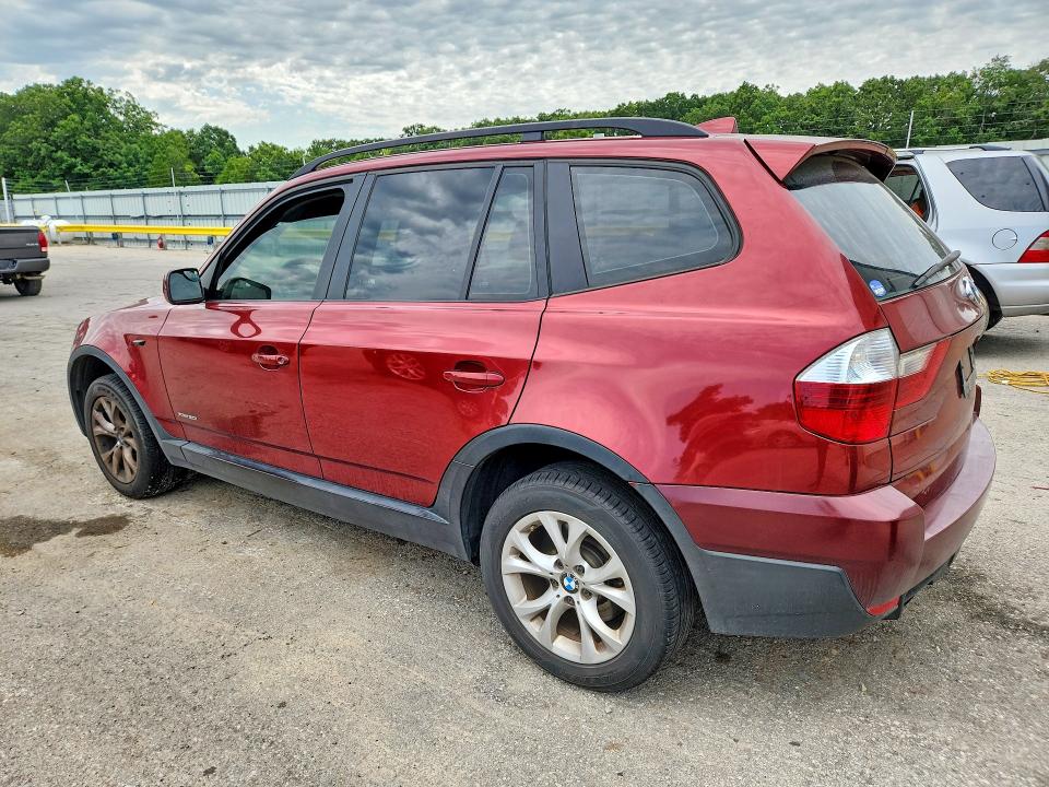 2009 BMW X3 VIN WBXPC93499WJ29845 COPART salvage auction — NORMAL WEAR, MO - CERTIFICATE OF TITLE, sold $575 on 2026-07-29 (photo 2)