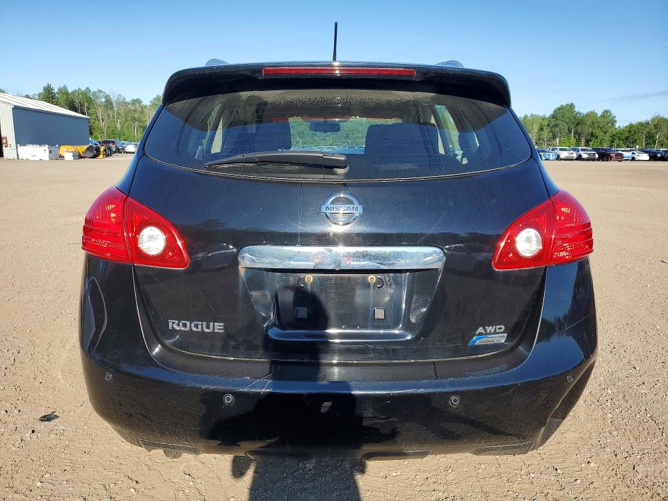 2012 Nissan Rogue sport VIN JN8AS5MV4CW389328 COPART salvage auction — FRONT END, ON - PERMIT SALVAGE, sold $300 on 2026-07-23 (photo 6)
