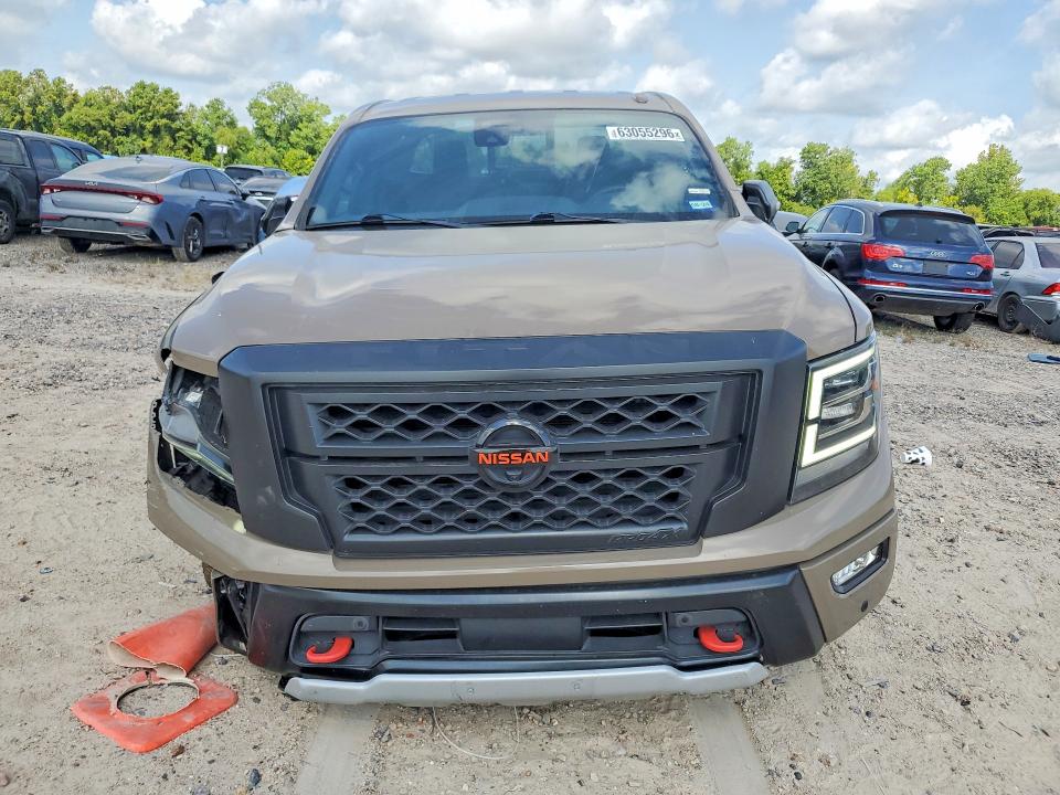 2021 Nissan TITAN VIN 1N6AA1ED3MN508150 COPART salvage auction — FRONT END, TX - SALVAGE VEHICLE TITLE, sold $7,700 on 2026-08-28 (photo 5)