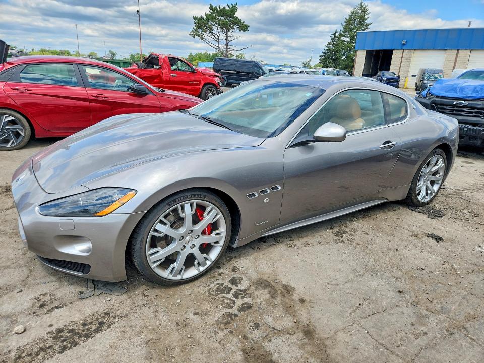 2009 Maserati Granturismo VIN ZAMHJ45A690046739 COPART salvage auction — FRONT END, MI - CERTIFICATE OF TITLE, sold $9,600 on 2026-08-14 (photo 1)