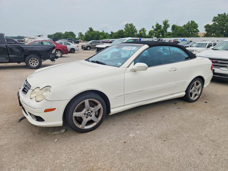 2005 Mercedes-benz Clk-class VIN WDBTK75G15T034801 COPART salvage auction — MINOR DENT/SCRATCHES, Mo - Certificate Of Title, sold $750 on 2026-08-04 (photo 1)