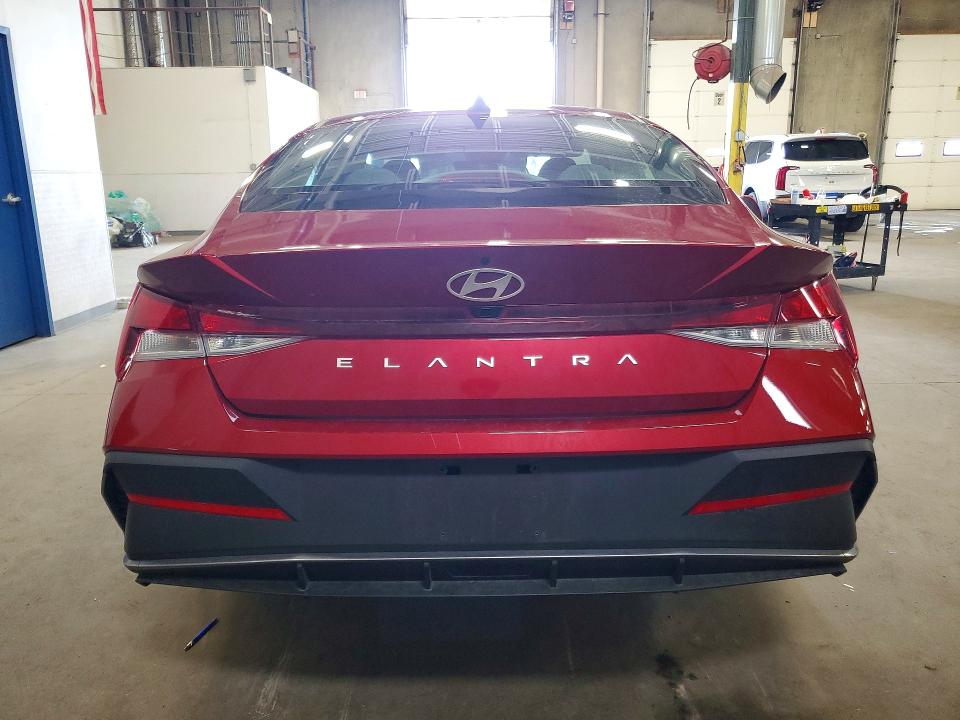 2024 Hyundai Elantra VIN KMHLM4DG1RU659724 COPART salvage auction — FRONT END, MN - CERT OF TITLE-SALVAGE, sold $3,100 on 2026-07-14 (photo 6)