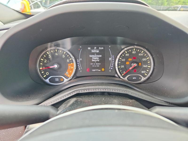 2019 Jeep Renegade VIN ZACNJABB9KPK84343 COPART salvage auction — REAR END, Md - Cert Of Salvage > 75% Damage, sold $675 on 2026-08-07 (photo 9)