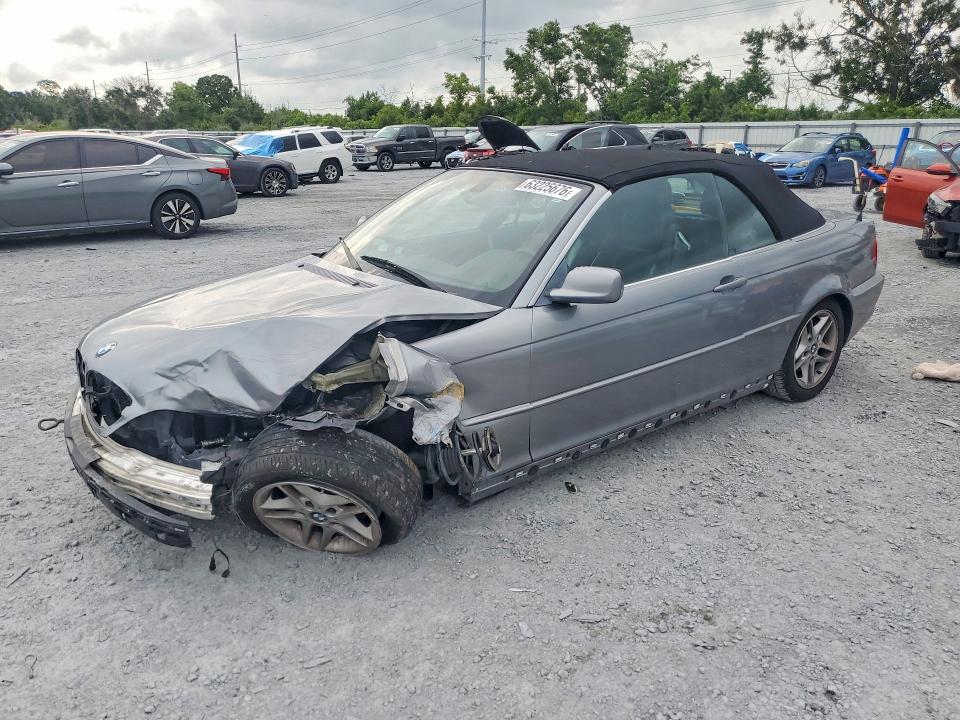 2004 BMW 3 series VIN WBABW33414PL31834 COPART salvage auction — FRONT END, FL - CERT OF TITLE SLVG REBUILDABLE, sold $500 on 2026-08-21 (photo 1)