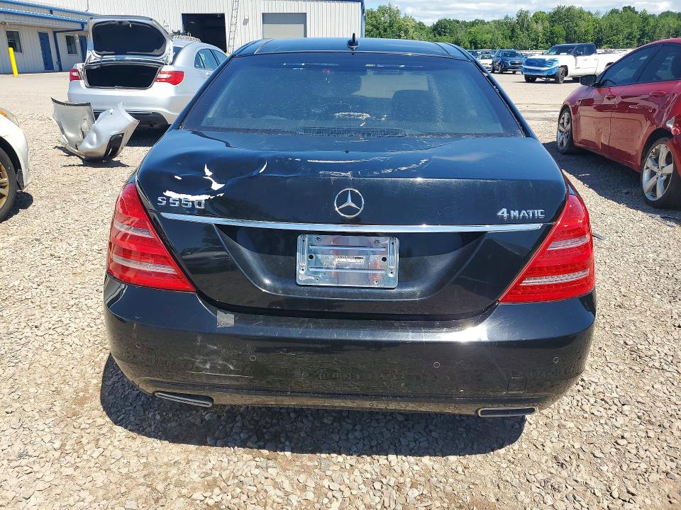 2011 Mercedes-benz S class VIN WDDNG8GB1BA368729 COPART salvage auction — REAR END, Mt - Certificate Of Title (P), sold $1,700 on 2026-07-28 (photo 6)
