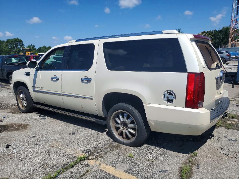 2008 Cadillac Escalade esv VIN 1GYFK66828R119061 COPART salvage auction — REAR END, In - Certificate Of Title, sold $900 on 2026-08-29 (photo 2)