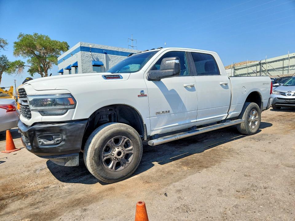 2023 Ram 2500 VIN 3C6UR5DLXPG637001 COPART salvage auction — SIDE, Oh - Cert Of Title-Salvage, sold $11,800 on 2026-07-09 (photo 1)
