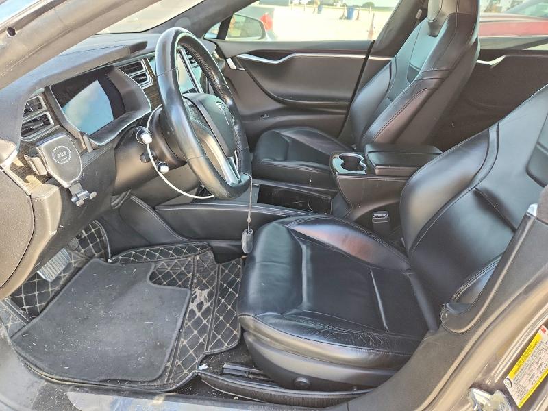 2015 Tesla Model s VIN 5YJSA1E27FF112486 COPART salvage auction — UNDERCARRIAGE, Tx - Certificate Of Title, sold $1,150 on 2026-07-16 (photo 7)