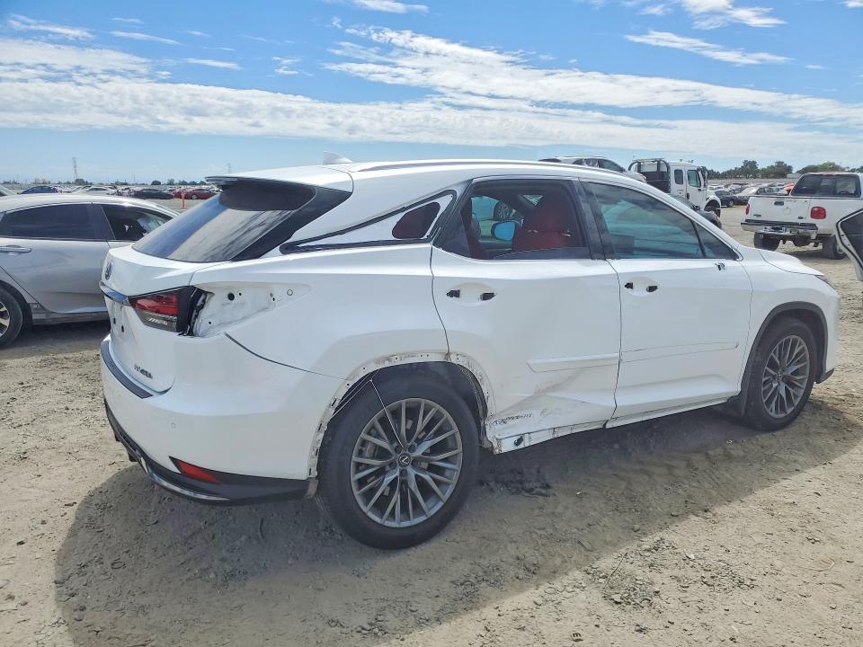 2022 Lexus Rx VIN 2T2YGMDA4NC090481 COPART salvage auction — SIDE, Ca - Salvage Certificate, sold $27,250 on 2026-08-18 (photo 3)