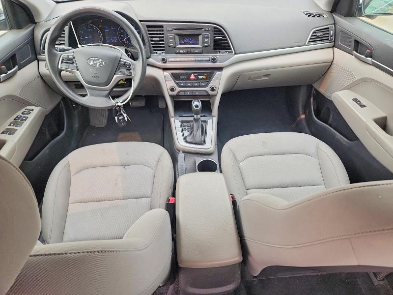 2018 Hyundai Elantra VIN KMHD74LF6JU575195 COPART salvage auction — VANDALISM, Salvage Title, sold $80 on 2026-07-22 (photo 8)