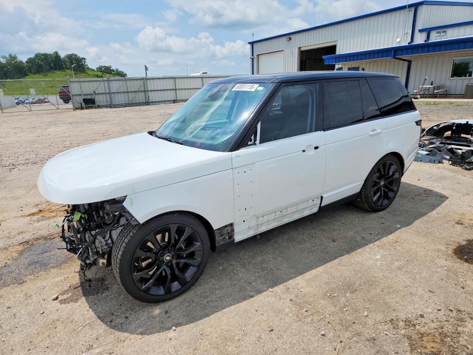 2019 Land rover RANGE ROVER VIN SALGS2RE3KA552116 COPART salvage auction — FRONT END, Wi - Certificate Of Title, sold $250 on 2026-07-21 (photo 1)