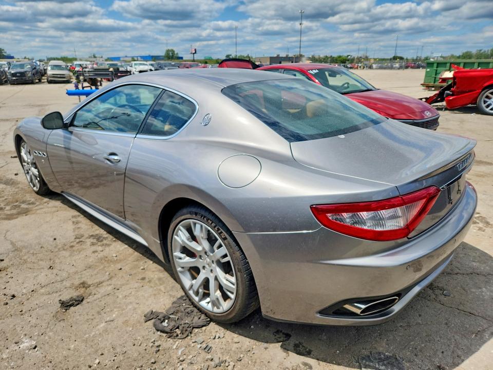 2009 Maserati Granturismo VIN ZAMHJ45A690046739 COPART salvage auction — FRONT END, MI - CERTIFICATE OF TITLE, sold $9,600 on 2026-08-14 (photo 2)