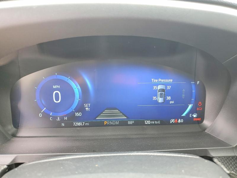 2022 Ford Explorer VIN 1FM5K8GC8NGA90507 COPART salvage auction — WATER/FLOOD, Ia - Cert Of Title-Salvage Title, sold $2,100 on 2026-08-19 (photo 9)