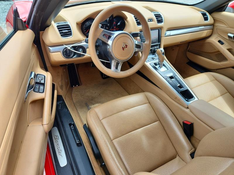 2013 Porsche Boxster VIN WP0CA2A88DS114235 COPART salvage auction — REAR END, Ga - Cert Of Title-Salvage, sold $18,600 on 2026-08-25 (photo 8)