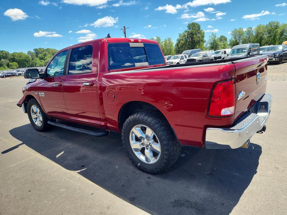 2015 Ram 1500 VIN 1C6RR7LT2FS528218 COPART salvage auction — FRONT END, Or - Lien Papers Salvage, sold $2,650 on 2026-07-22 (photo 2)