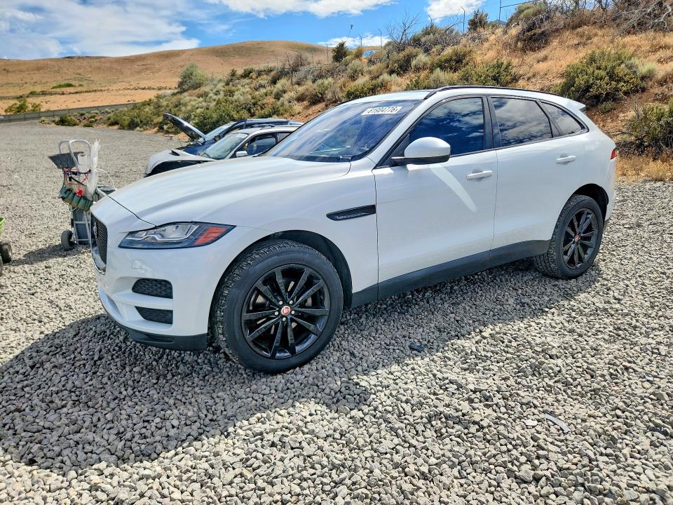 2018 Jaguar F-pace VIN SADCK2FN4JA238830 COPART salvage auction — FRONT END, Fl - Certificate Of Title, sold $6,700 on 2026-09-10 (photo 1)