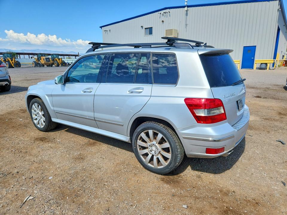 2011 Mercedes-benz Glk-class VIN WDCGG8HB8BF661588 COPART salvage auction — MECHANICAL, AZ - CERTIFICATE OF TITLE, sold $175 on 2026-08-07 (photo 2)